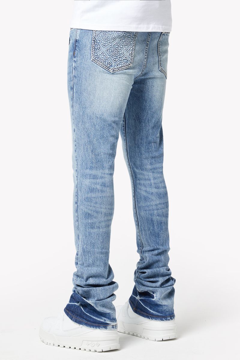 guapi pacific blue basics stacked denim