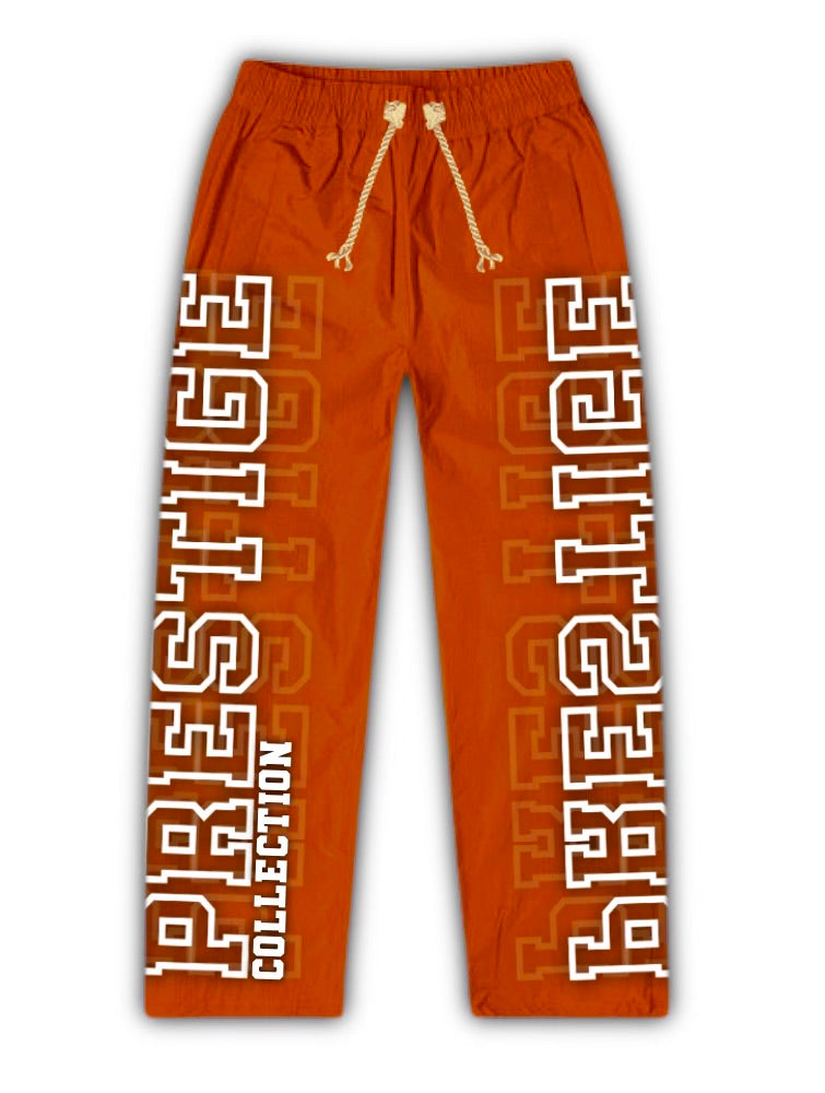 prestige nylon sweats orange