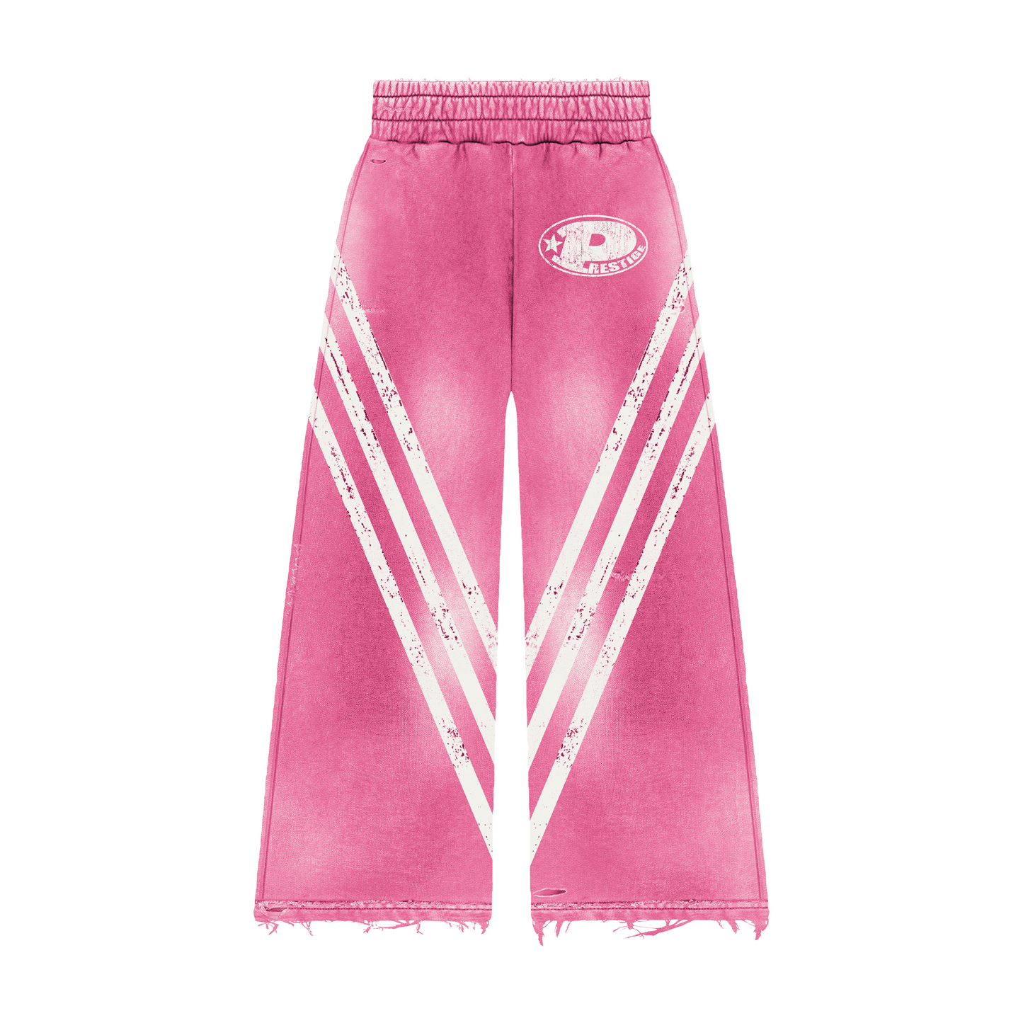 pink prestige rhinestone sweatpants