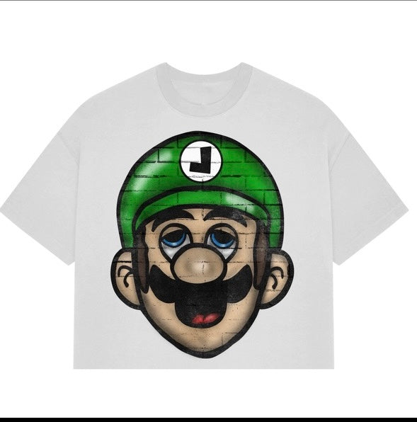 luigi cropped tee