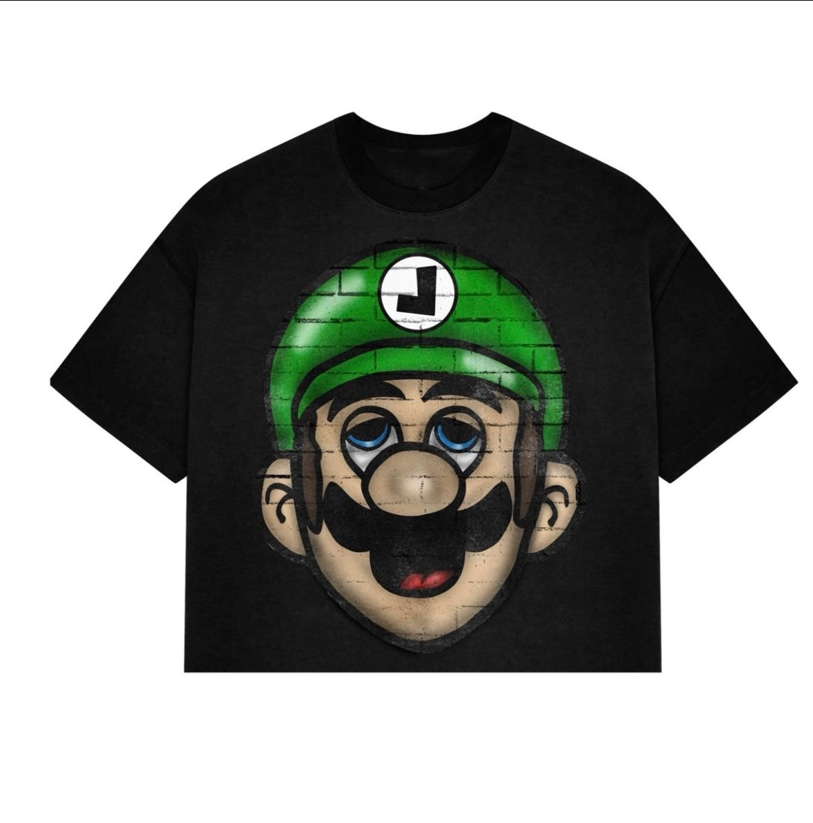 luigi cropped tee