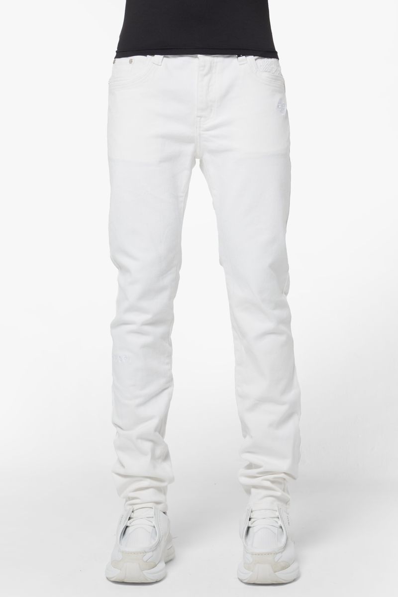 guapi white regular denim
