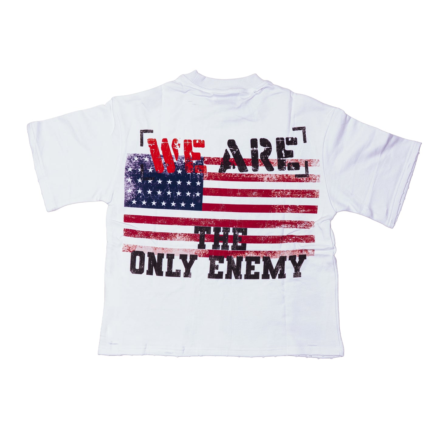 war has ended distress t-shirt