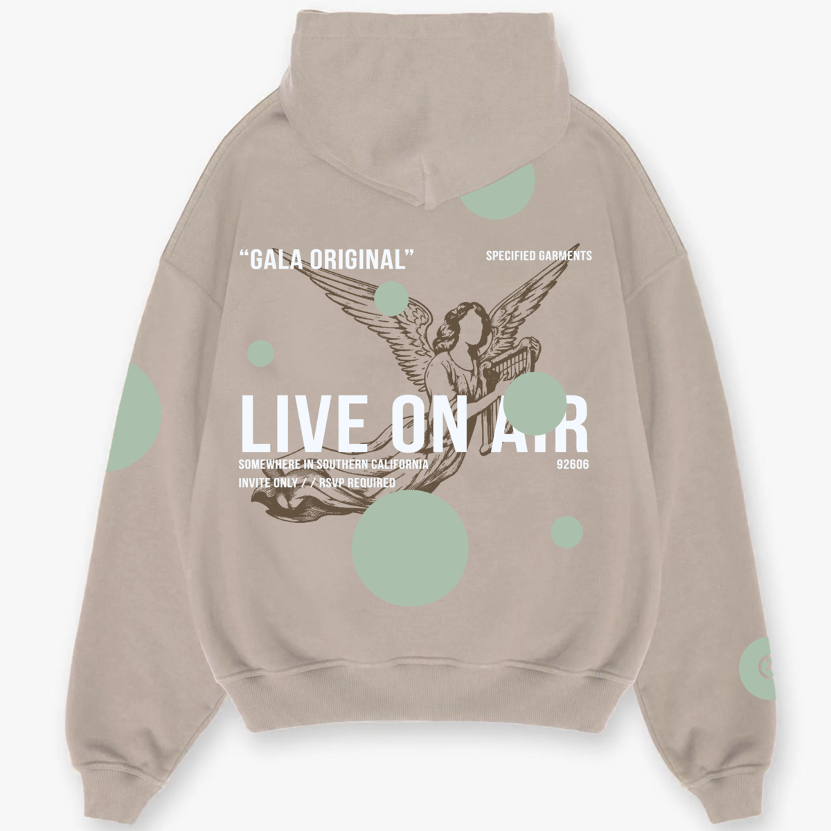 gala live on air hoodie