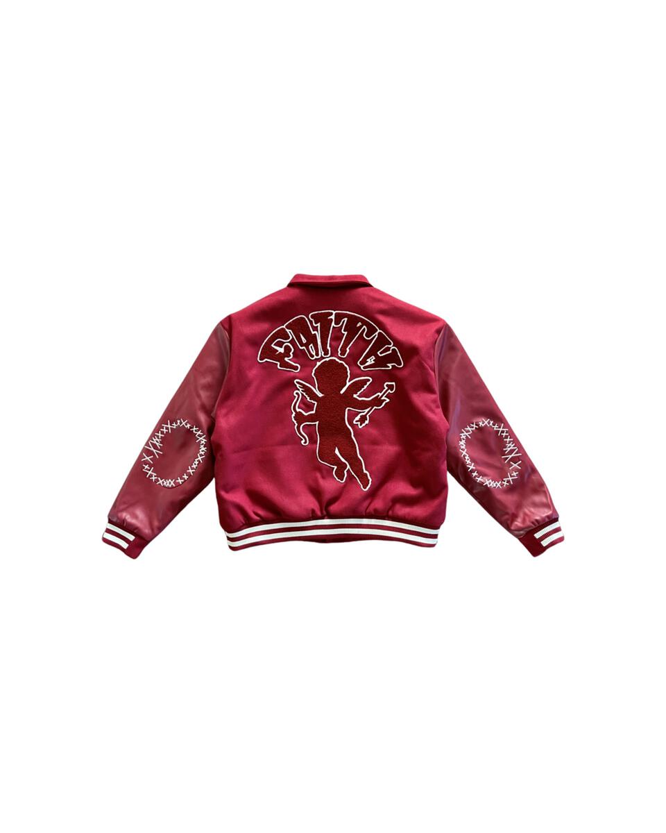faith varsity jacket