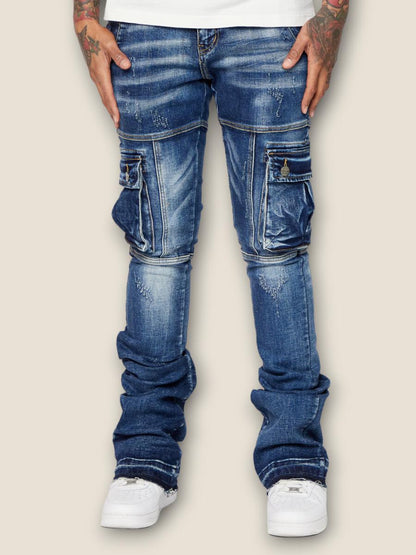 ESNTL Lab Cougar Dark Blue Jeans