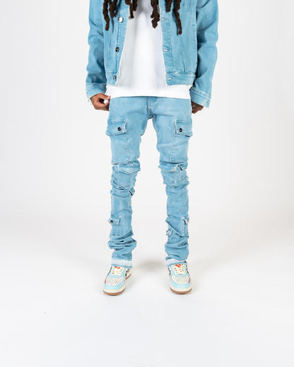 Pheelings Blue Stacked Jeans