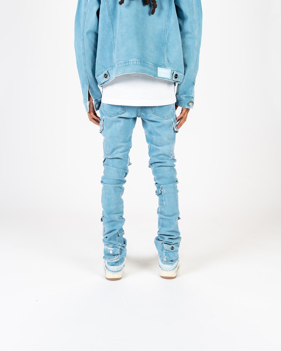 pheelings blue stacked jeans
