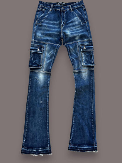 ESNTL Lab Cougar Dark Blue Jeans