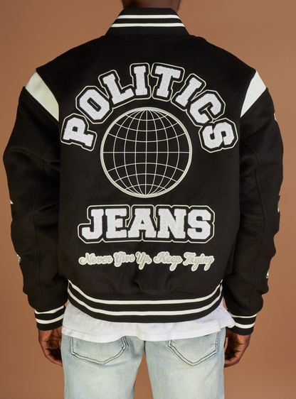 Politics Varsity Jacket