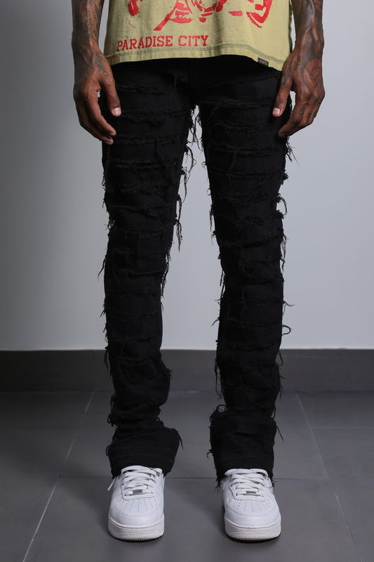 Ajenda Jawad Stacked Jeans