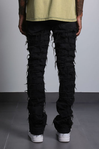 Ajenda Jawad Stacked Jeans