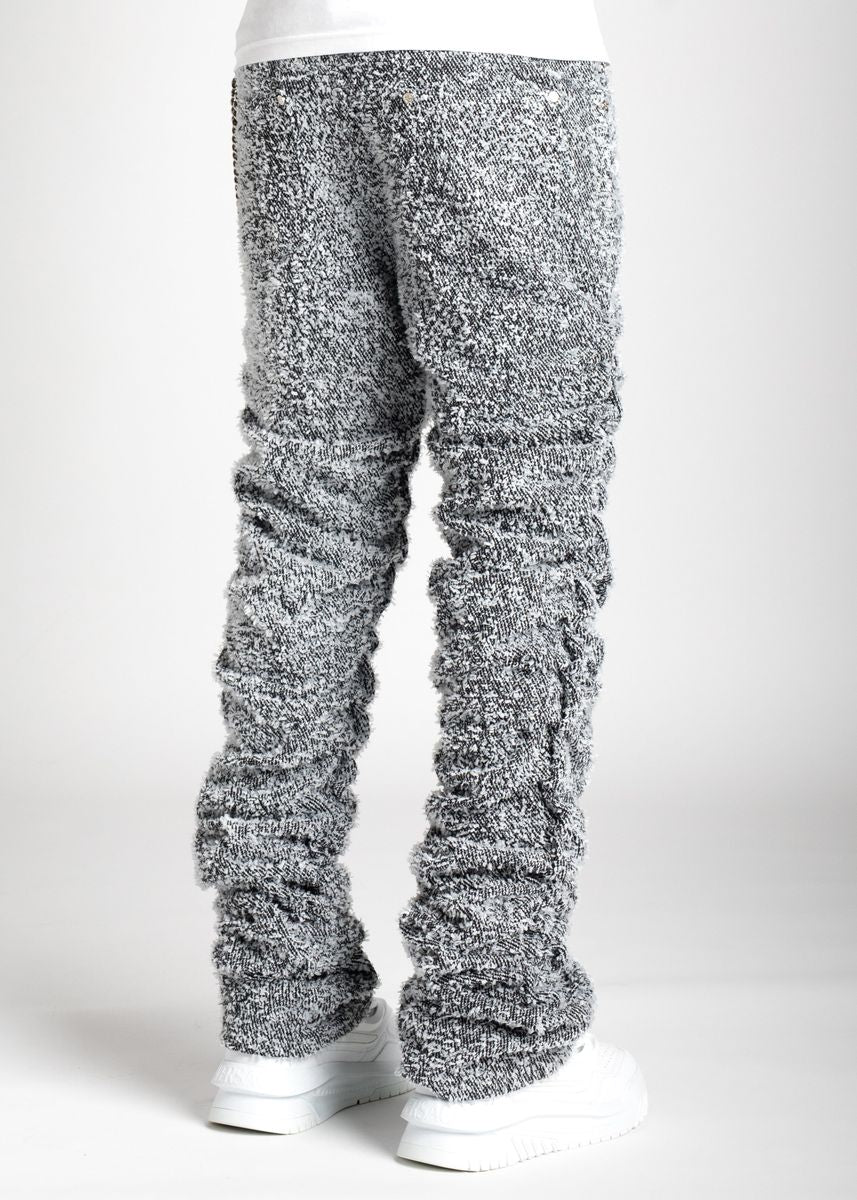 guapi stacked jeans