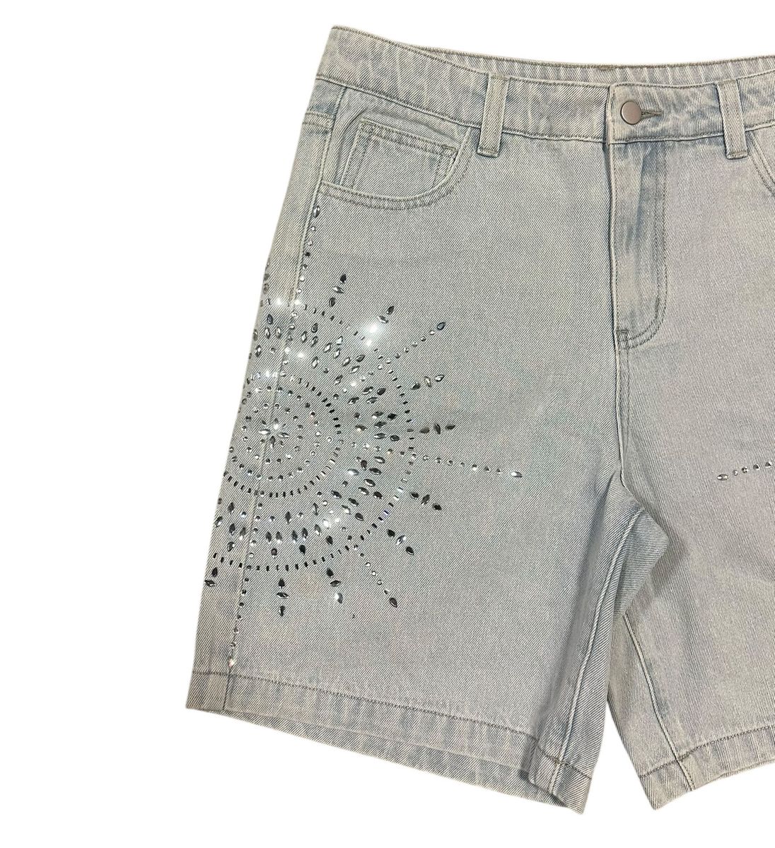 legacy blue wash jorts