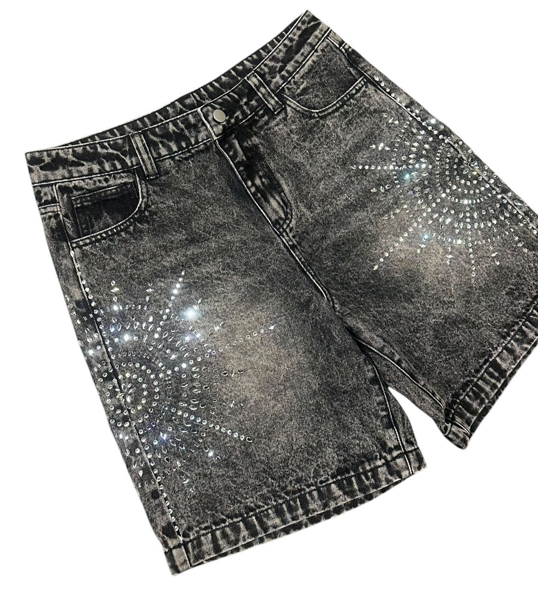 legacy black wash jorts
