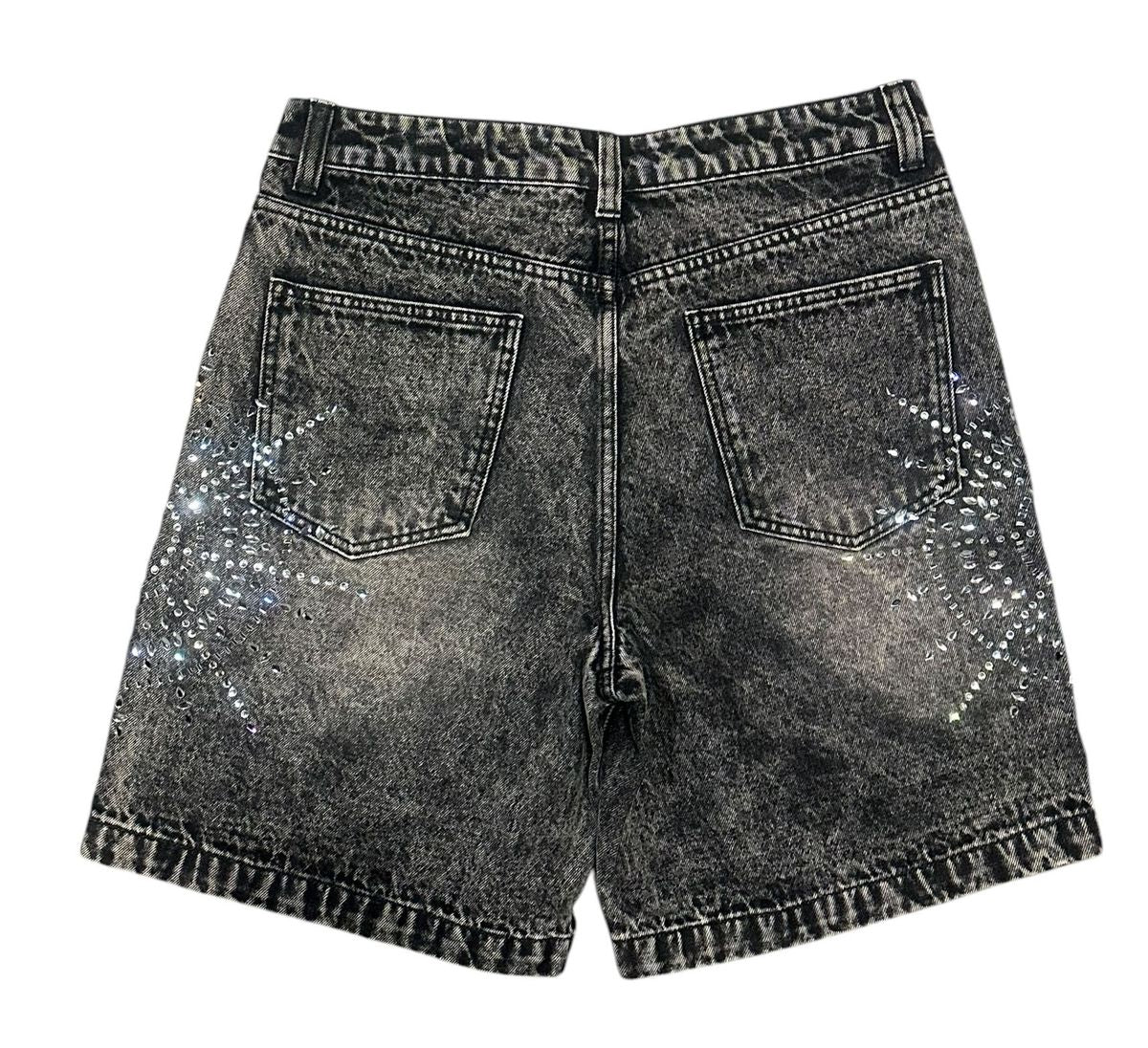 legacy black wash jorts