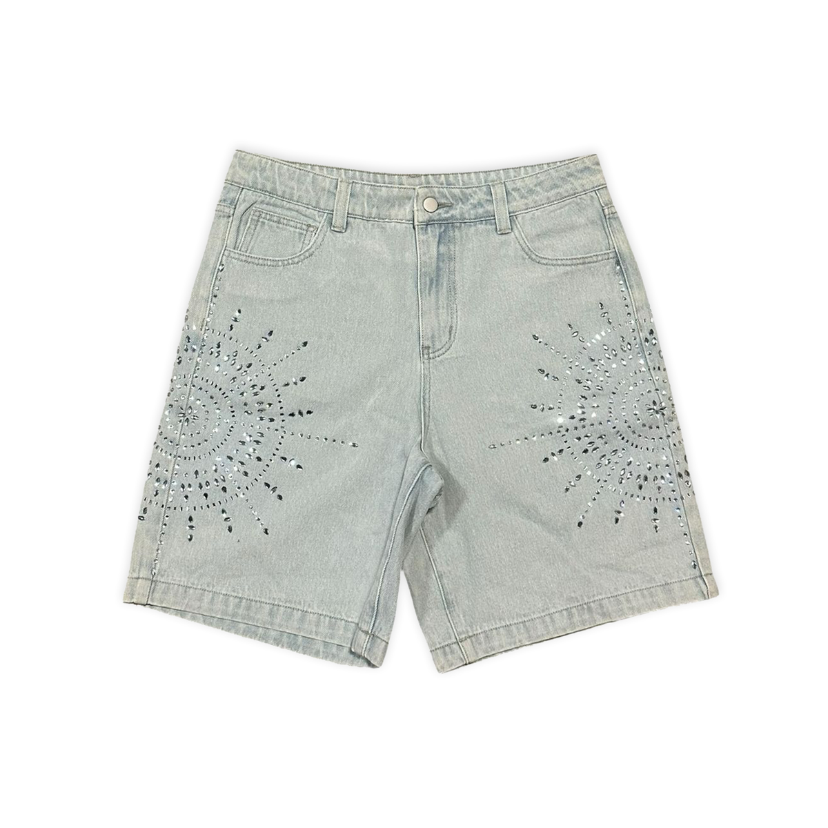 legacy blue wash jorts