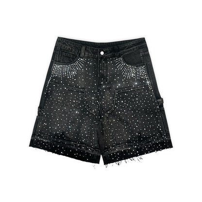 Heritage Black Wash Jean Shorts