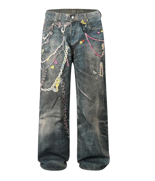Undeveloped Wideboy Lucky Denim