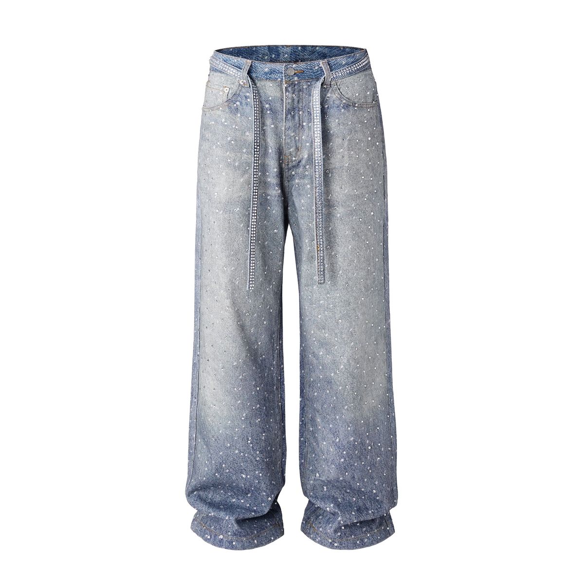 undeveloped azul rhinestone denim