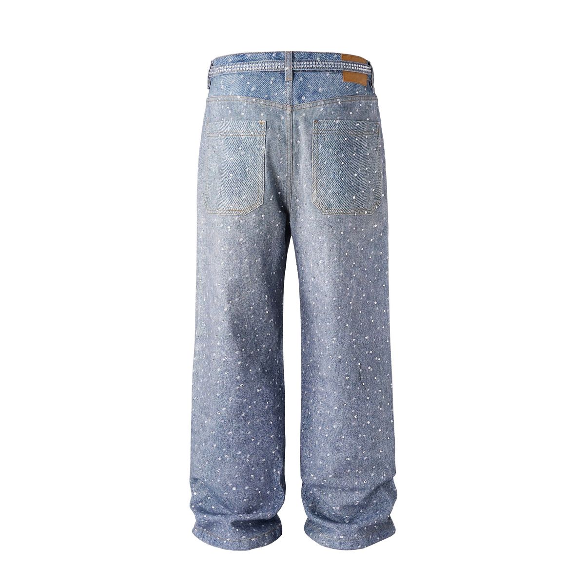 undeveloped azul rhinestone denim