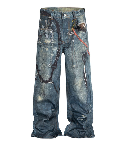 Undeveloped Wideboy Hardware Denim