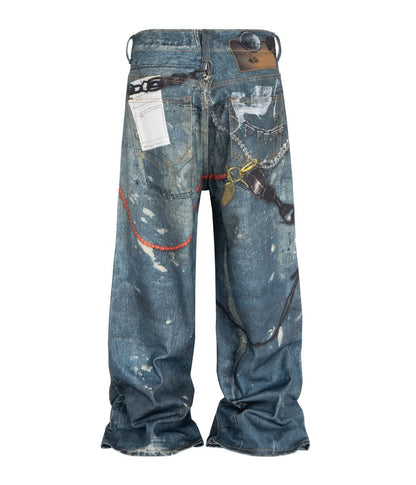 Undeveloped Wideboy Hardware Denim