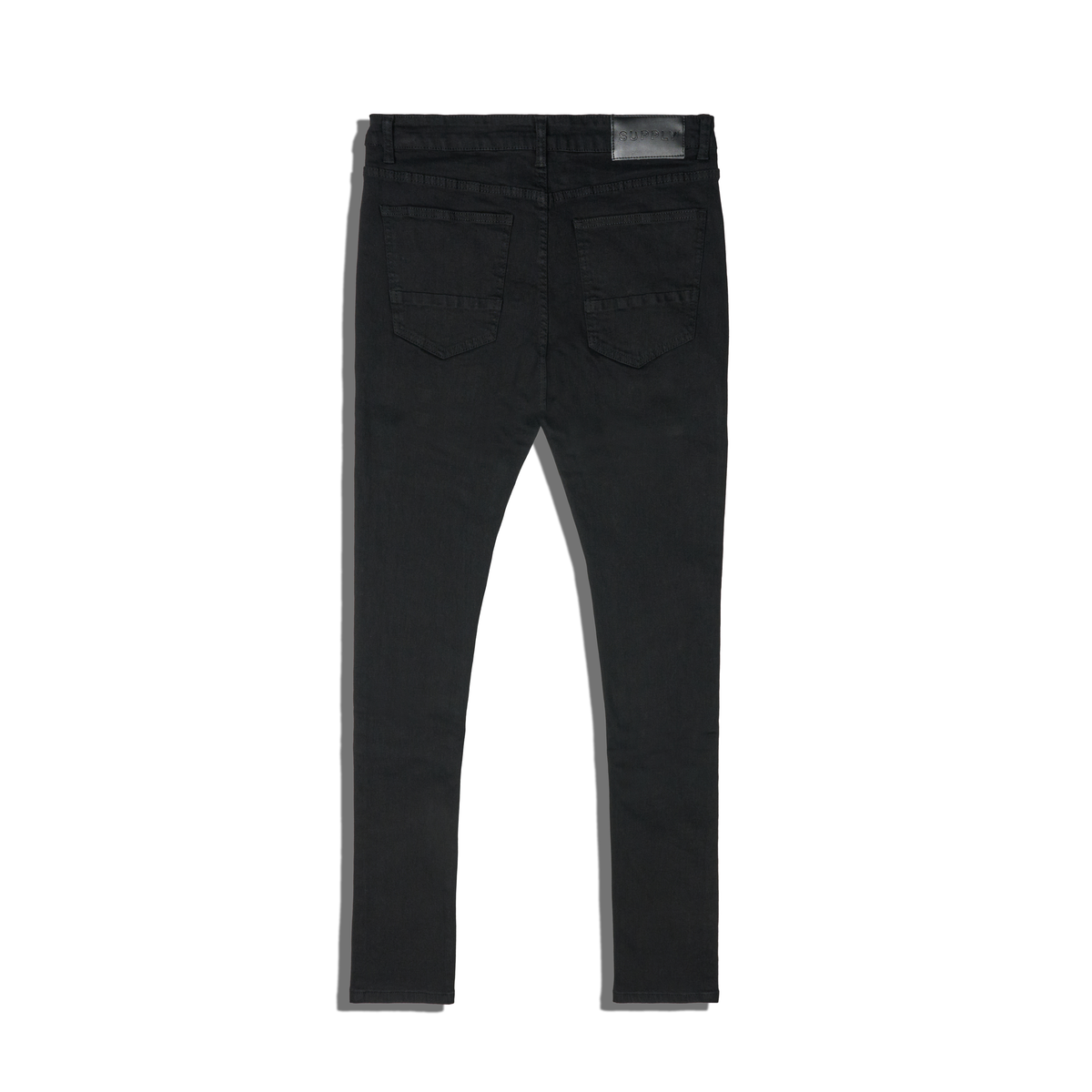 supply black wash skinny jeans