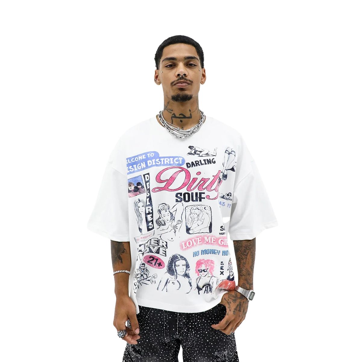 heights dirty money tee