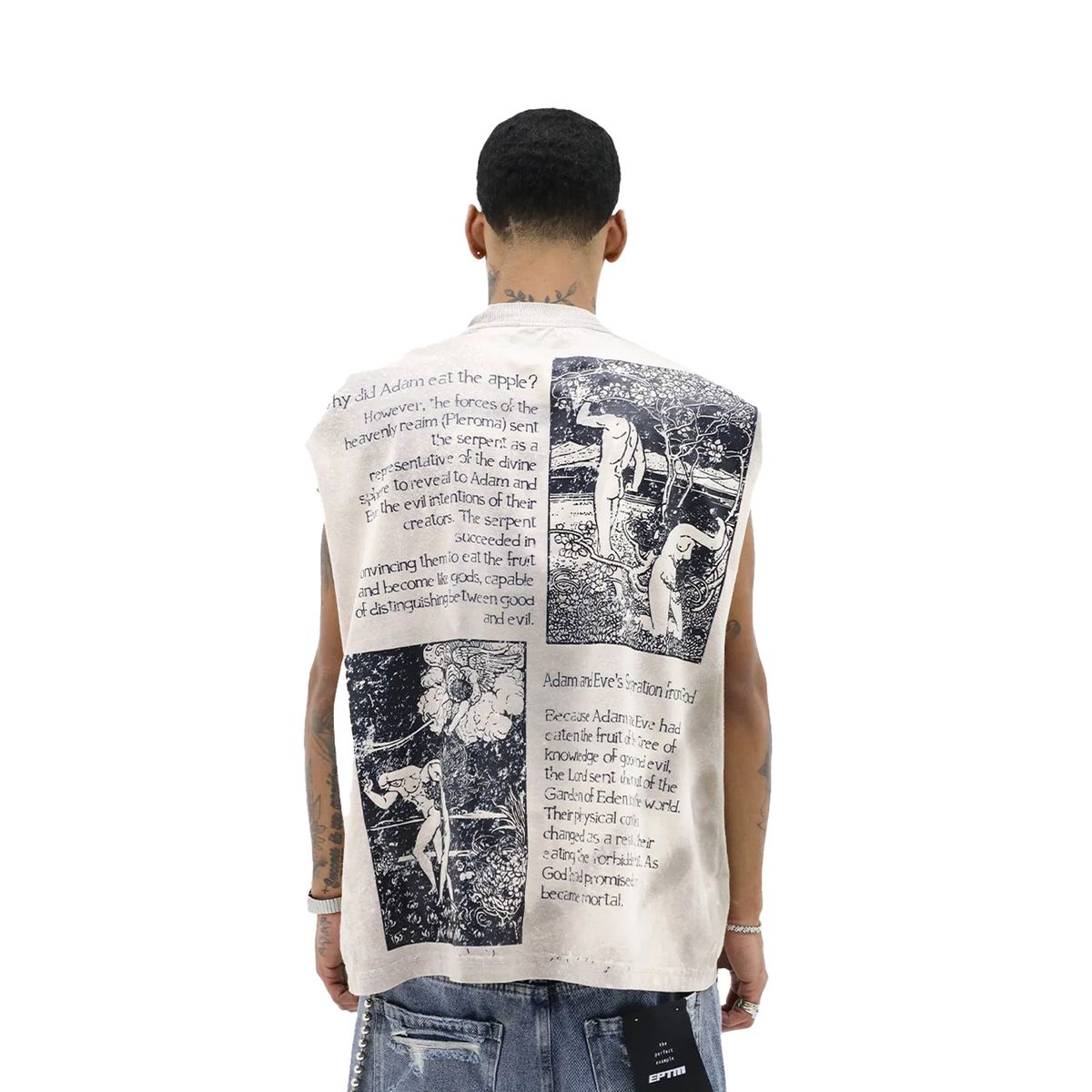 heights district adam & eve tee