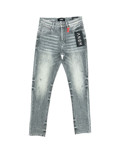 Anom Grey Wash Skinny Jeans