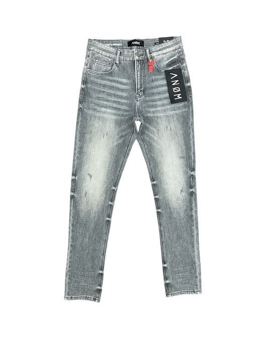 Anom Grey Wash Skinny Jeans