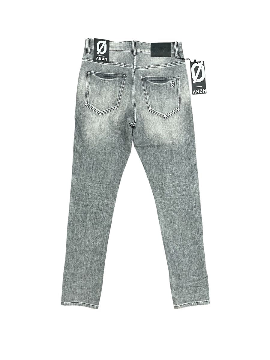 anom grey wash skinny jeans