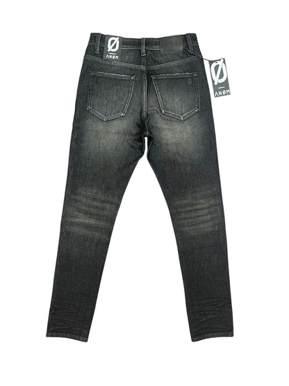 Anom Black Wash Skinny Jeans