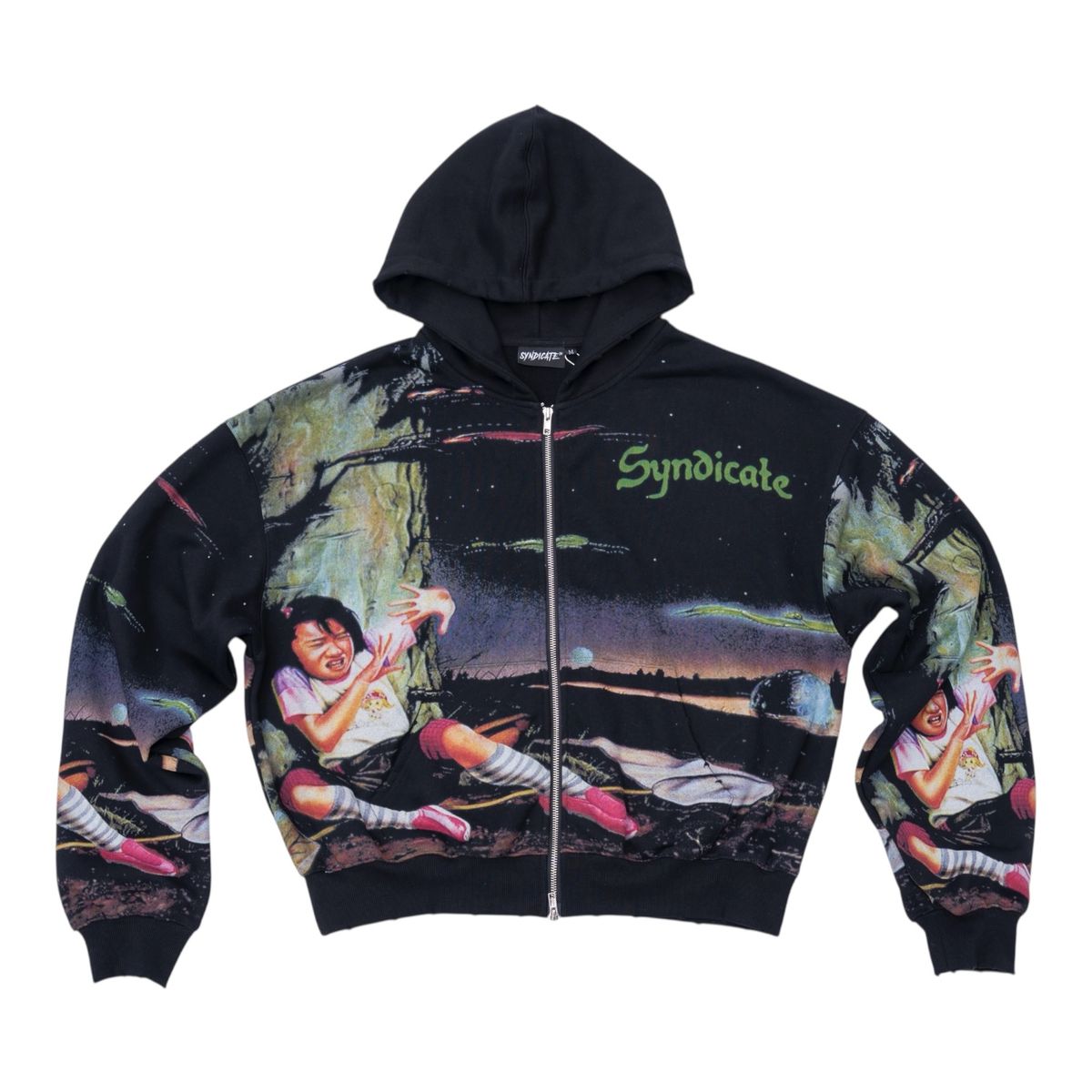 syndicate “danger” zip up