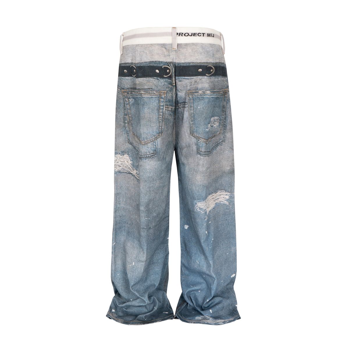 undeveloped wideboy sagged denim