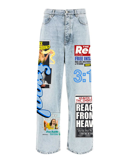 Free Refills Tabloid Denim Jeans