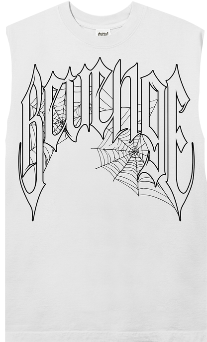 Revenge “Web Cross” Sleeveless Tee