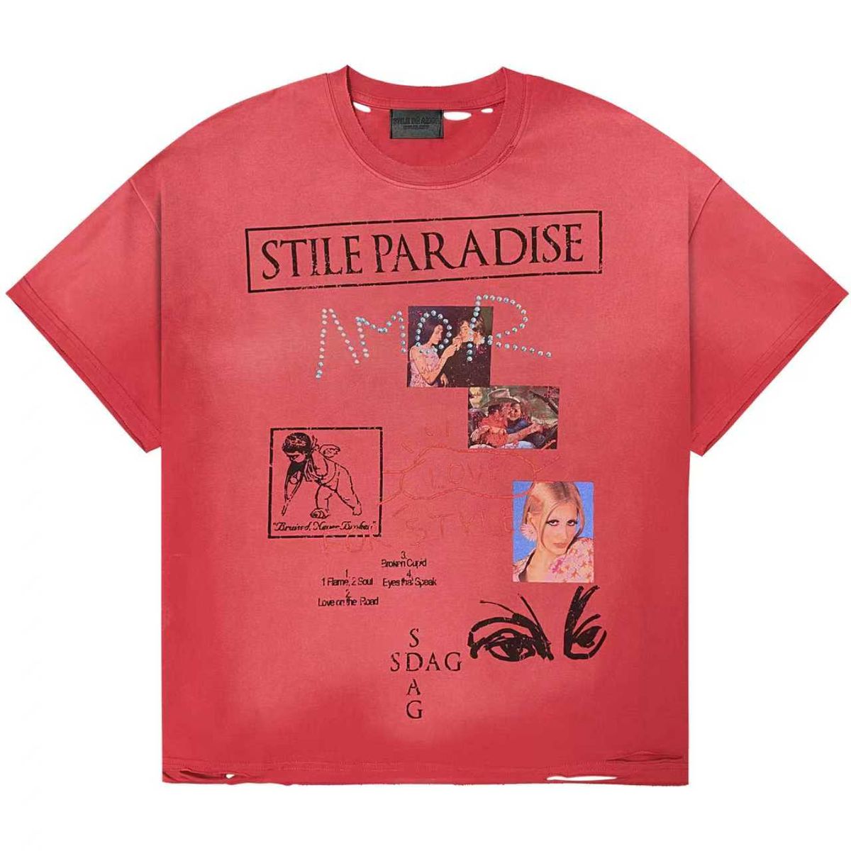 stile de amor red paradise tee