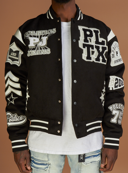 Politics Varsity Jacket