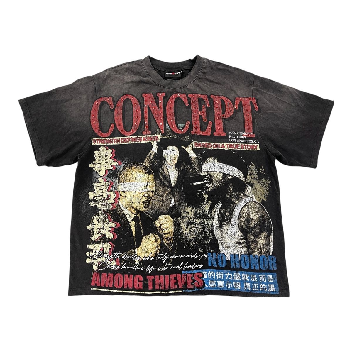 concept "no honor" tee