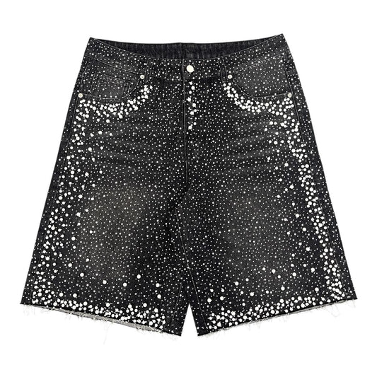 Concept KEYSTONE Rhinestone Jorts