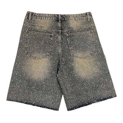 Concept KEYSTONE Rhinestone Jorts