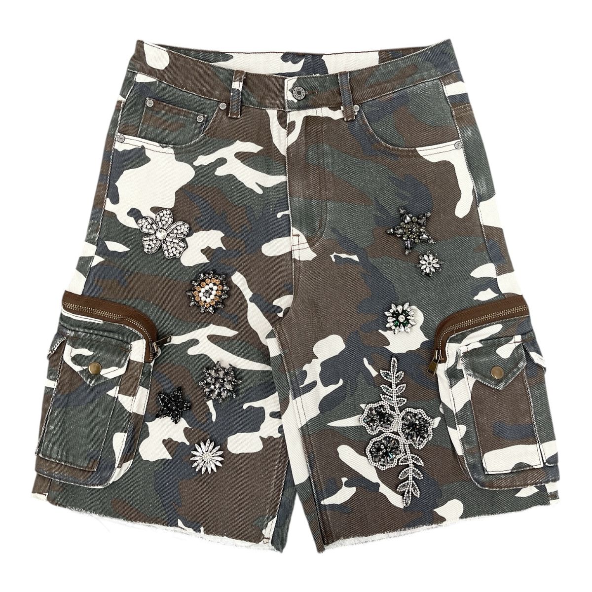 syndicate "eden" camo jorts
