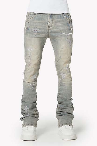 Guapi Faded Cross Denim