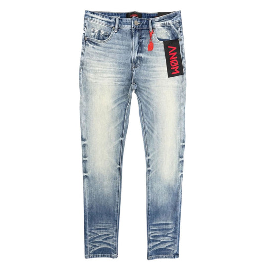 Anom Blue Wash Skinny Jeans