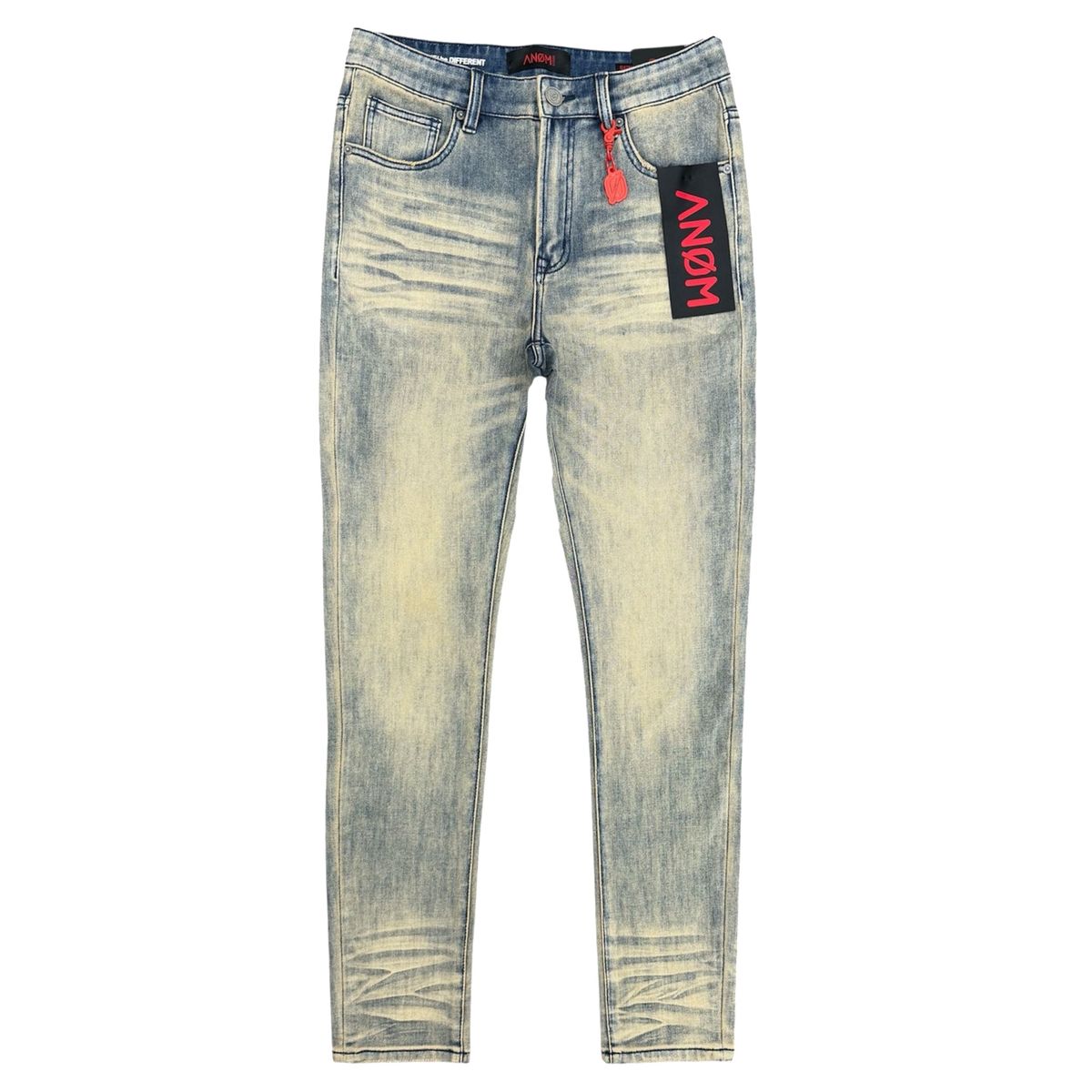 anom vtg blue wash skinny