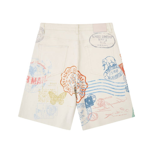 Almost Someday Postcard Jorts