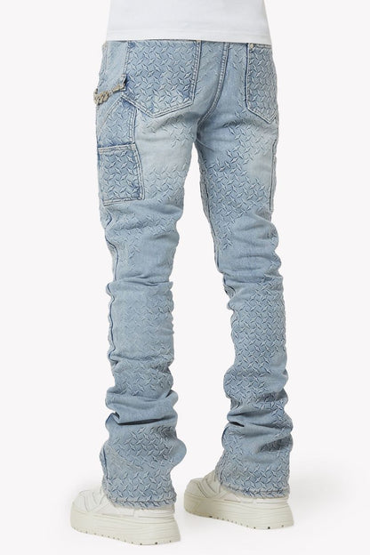 Guapi Aqua Blue Steel Plate Denim