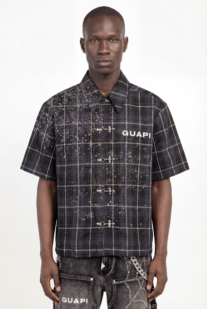 Guapi Shadow Plaid Tee